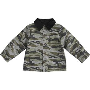 Mud Pie Baby Boys' Camo Shacket, 12-18 Months