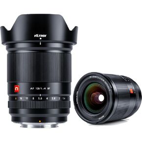 VILTROX AF 13mm F1.4 XF Lens for Fuji-X Mount, Large Aperture F/1.4 APS-C Prime Lens for Fujifilm Camera X-A5 X-A7 X-E1 X-E2S X-H1 X-M1 X-PRO2 X-PRO3 X-T1 X-T10 X-T30II X-T100 X-S10 X-H2S X-T5
