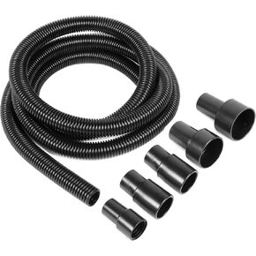 WEN 1.25-Inch by 10-Foot Dust Hose Kit with Fittings and Reducers (DCA023)