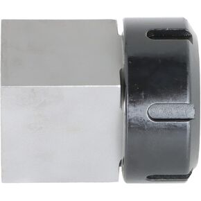 ER-40 Square Collet Block Hex Collet Block Chuck Holder for CNC Lathe Engraving Machine (Hex)