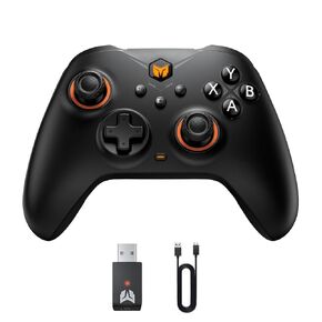 BIGBIG WON Wireless Gaming Controllers, Gale PC Controllers Motion Aiming, Hall Trigger, 4 Custom Buttons, App Control Game Controller for PC/Switch/iOS/Android Wireless Gaming Controller
