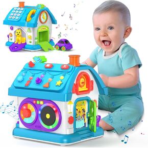 Montessori Toys for 1 Year Old Boy Girl, Educational Toy for 1 Year Old Girl Gift, First Birthday Gift for 1 Year Old Boy Toy, Musical Toddler Toys Age 1-2 Yr, Christmas Baby Toy 12-18 Month