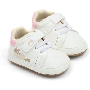 Baby Boys Girls Shoes PU Leather Sneakers Infant First Walking Shoes Toddler Crib Shoes Newborn Flat