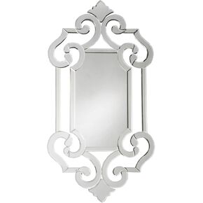Howard Elliott 11106 Regina Venetian Mirror Grey, 56"H x 34"W x 1"D