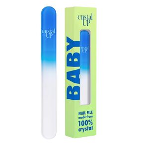 Cristal UP Crystal Baby Nail File 2 in, Gentle and Safe for Delicate Nails Glass File, Hygienic and Durable, Perfect for Newborns and Infants, Ideal for Stress Free Nail Trimming