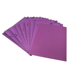 1000 Grit Wet Dry Sandpaper, 9 x 11 Inch (23x28 cm) Sanding Sheets, 15 PCS Premium Aluminum Oxide Abrasive Sand Paper for Wood Metal Ceramic or Auto Polishing and Scratches Removing