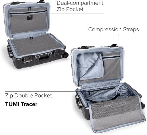 Tumi International 4 Wheel, Black Texture, Carry-On 22-Inch in Saudi Arabia