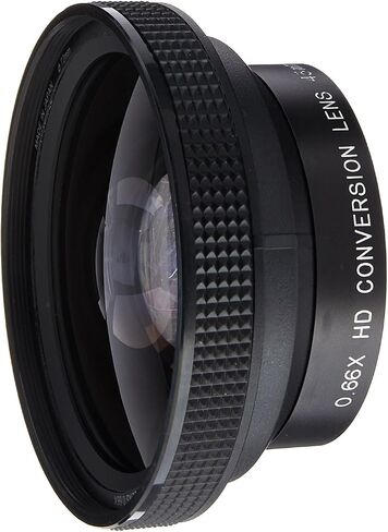 Super Quality Wideangle Lens 0.66X(front filter size: 72mm/rear size: 49mm) packed in display box in Saudi Arabia