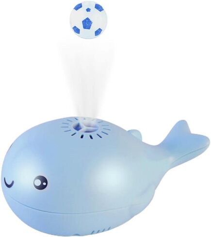 Electric Whale Floating Ball Toys Mini Children's Fan Balancing Blowing Games Ideal Birthday Party Gifts for Children in Saudi Arabia