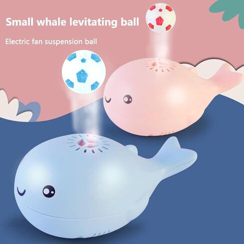 Electric Whale Floating Ball Toys Mini Children's Fan Balancing Blowing Games Ideal Birthday Party Gifts for Children in Saudi Arabia