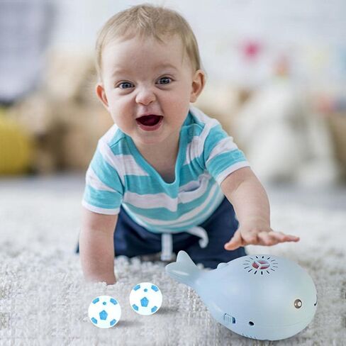 Electric Whale Floating Ball Toys Mini Children's Fan Balancing Blowing Games Ideal Birthday Party Gifts for Children in Saudi Arabia