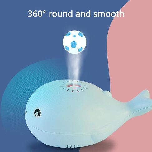 Electric Whale Floating Ball Toys Mini Children's Fan Balancing Blowing Games Ideal Birthday Party Gifts for Children in Saudi Arabia