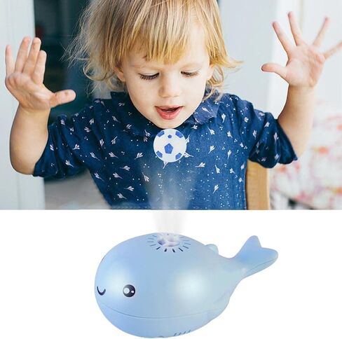 Electric Whale Floating Ball Toys Mini Children's Fan Balancing Blowing Games Ideal Birthday Party Gifts for Children in Saudi Arabia