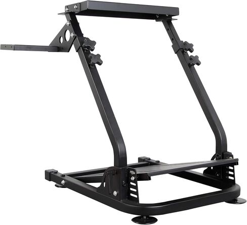 jxqqay Racing Wheel Stand (Updated Version) Height and Tilt Adjustable Steering Wheel Stand for G25, G27, G29, G920 PS4 Xbox T500D T3PA TGT Driving Simulator Cockpit in Saudi Arabia