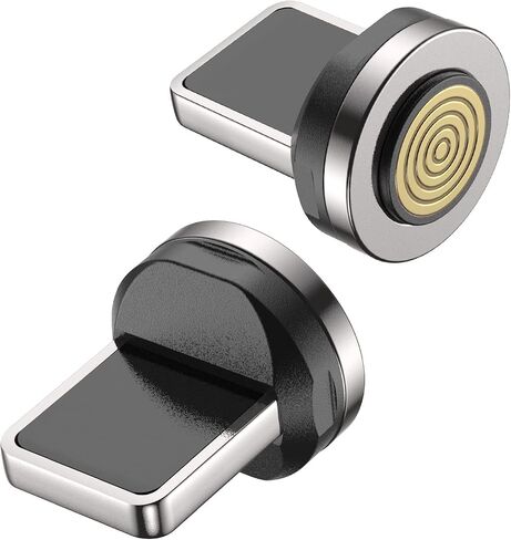 محول مغناطيسي USB C 9Pin (3 عبوات)، أطراف كابل شحن مغناطيسي 60 وات/100 وات لأجهزة USB C، أطراف مغناطيسية من النوع C، موصلات أطراف مغناطيسية in Kuwait