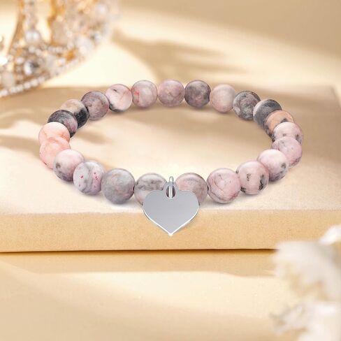 Purple Bracelets Birthday Gifts, Merch, Bracelet with Birthday card for Girl Women Sister and Her. Birthday Party Decorations Stuff in Saudi Arabia