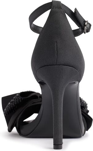 KARL LAGERFELD Women's Kenz Bow Evening Ankle Strap Heeled Sandal in Saudi Arabia