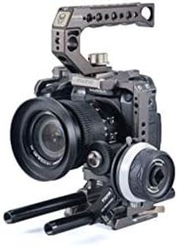 Tilta FF-T06 Mini Follow Focus Lens Zoom Control Lightweight for DSLR for SONY A7 A9 for NIKON GH5 BMPCC 4K 6K Cage in Saudi Arabia