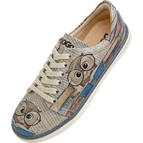DOGO Vegan Leather Sneakers for Women - Handmade and Unique Fashion Sneakers for Women