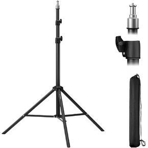 K&F Concept Light Stand for Photography, 9.1ft/2.8M Portable Extendable Photo Video Tripod Stand, Heavy Duty Light Stand Lighting Tripod with 1/4" Screw for Strobe Light/Webcams/Cameras/Softbox