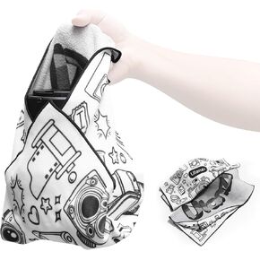 ULANZI Protective Wrap, Anti-scratch Lens Camera Wrap, Lens protector, Magic Self-Adhesive Cloth Protective Camera Wrapper for DSLR/Camera Lens/Phone/Accessories, Multicolor in Kuwait