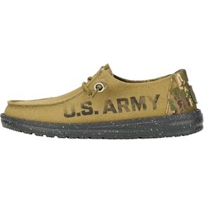 Hey Dude Wendy US Armed Forces, Navy, Army, Women’s Shoes, Women’s Slip-on Loafers, Comfortable & Light-Weight