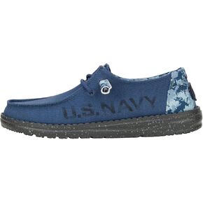 Hey Dude Wendy US Armed Forces, Navy, Army, Women’s Shoes, Women’s Slip-on Loafers, Comfortable & Light-Weight
