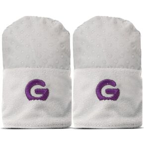 Baby Scratch Mittens - Baby Mittens 0-3 Months - Newborn Essentials - Adjustable Cotton Baby Scratch Mittens Newborn - Mittens for Babies 0-3 Months (Grey)
