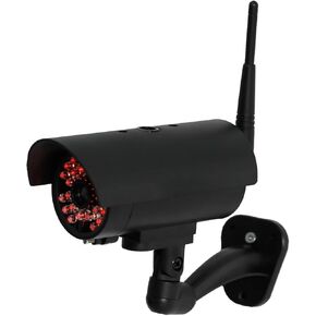 Security CCTV False Outdoor Camera Imitation Fake Dummy Decoy Camera Waterproof with 25pcs IR LED Light