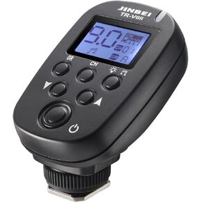 JINBEI TR-V6II 2.4G Wireless Flash Trigger Transmitter, Channel and Group Speedlite Remote Shutter Apply for JINBEI DMII-3 SPARKII-400D