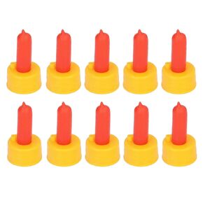 Small Animal Milk Drink Pritchard Nipple , Goat Nipple , 10 pcs Small Animal Milk Drink Nipple Soft Rubber Pacifier Bottle Feeding Artifact Teats for Feeding Sheep Goat Lamb Pup Dog