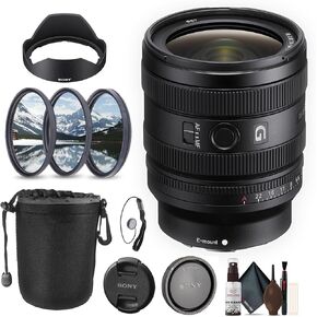 Sony FE 24-50mm f/2.8 G Lens E Mount (SEL2450G) + Filter Kit + Lens Pouch + Cap Keeper + Cleaning Kit