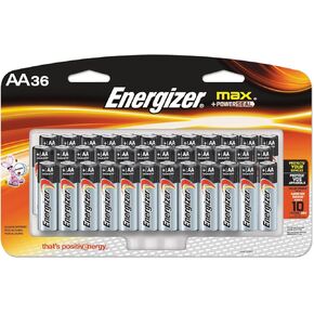 Energizer EVEE91BP4 Max batteries - AA - Pack of 4, 0.5" Height, 3.25" width