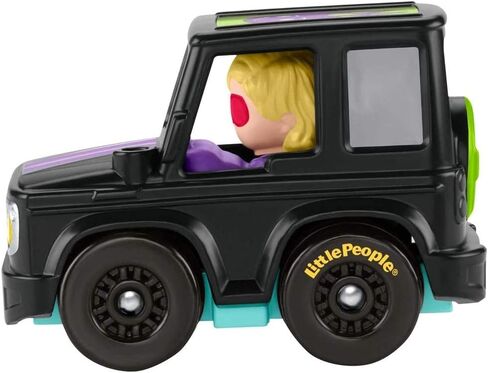 Fisher-Price Little People Wheelies SUV - GMJ24 - Black Sport Utility Vehicle in Saudi Arabia