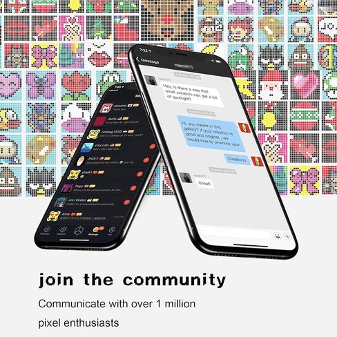 Divoom Pixoo-64 - إطار رقمي بتقنية WiFi Pixel Art مع التحكم في التطبيق وميزة إنشاء مخصصة، شاشة LED مقاس 64x64 لديكور غرفة الألعاب وعداد مروحة الوسائط الاجتماعية in Kuwait