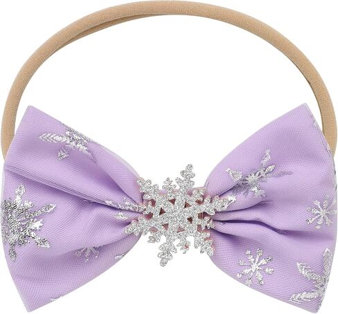IBTOM CASTLE Infant Girl Snowflake Birthday Dress Tulle Tutu Princess Dress Velvet Romper Dress with Headband Winter in Saudi Arabia