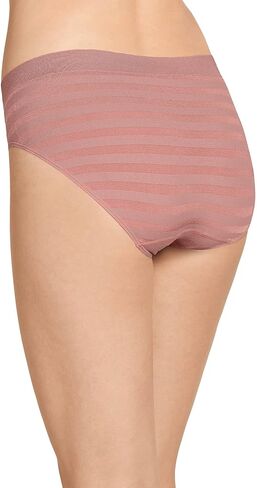 Jockey Women's Underwear Matte & Shine Seamfree Hipster, White, 5 in Saudi Arabia
