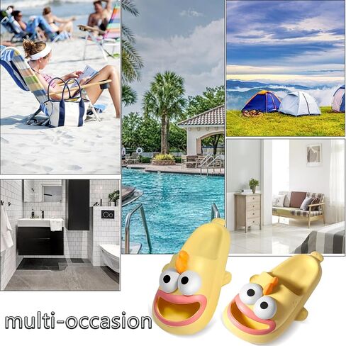 Clownfish Slippers Cloud Slides for Women Men,Tongue Kiss Slippers, Summer Funny Fish Flip Flops, Bass Slippers, Open Toe Fish Slide Sandals Shoes for Indoor Outdoor in Saudi Arabia