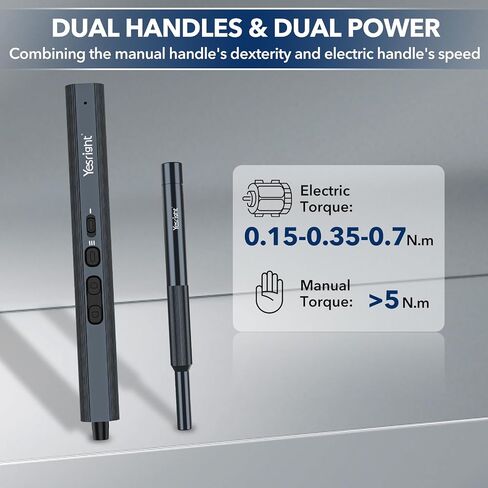 Mini Electric Screwdriver 155 in 1 Small Precision Screwdriver Set Max 5 N.m Cordless Screwdriver with 3 Torque Settings 140 S2 Magnetic Bits, Repair Tool Set for Phone Computer Watch Drones in Saudi Arabia