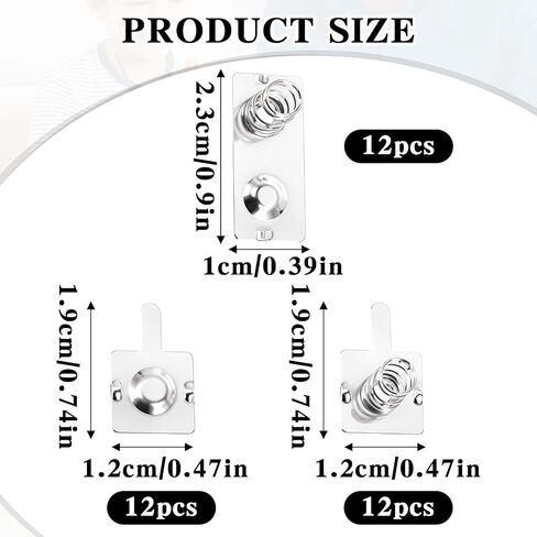 12 Pairs Battery Contacts AA Battery Springs Battery Negative to Positive Conversion Spring Contact Plated Battery Spring Contact Plate Replacement for Remote Control Battery Charger in Saudi Arabia