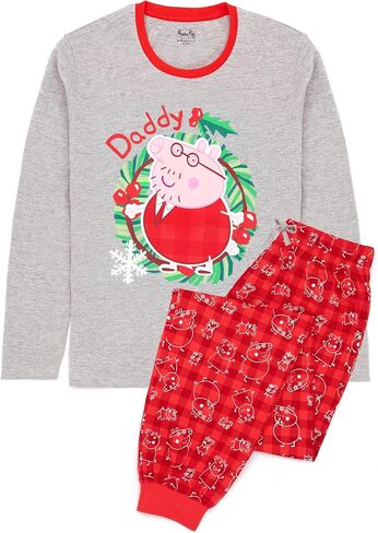 Peppa Pig Christmas Family Pyjamas Adults Baby Toddlers Kids in Saudi Arabia
