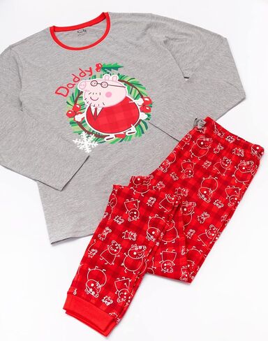 Peppa Pig Christmas Family Pyjamas Adults Baby Toddlers Kids in Saudi Arabia