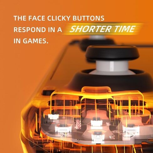 eXtremeRate Face Clicky Kit for Steam Deck OLED Handheld Console, Custom Dpad View A B X Y Menu Keys Face Buttons Mouse Clicky Kit for Steam Deck OLED Console - Without Console in Saudi Arabia