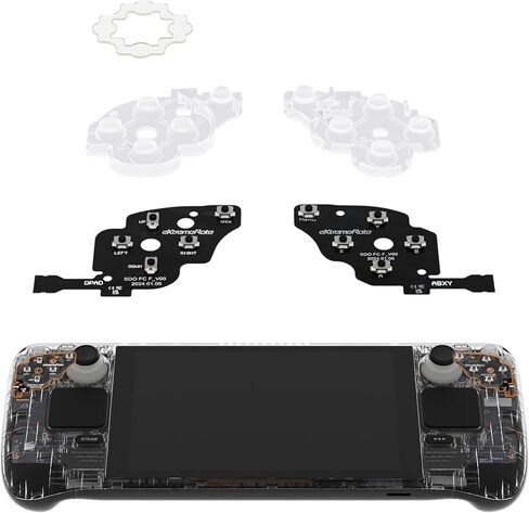 eXtremeRate Face Clicky Kit for Steam Deck OLED Handheld Console, Custom Dpad View A B X Y Menu Keys Face Buttons Mouse Clicky Kit for Steam Deck OLED Console - Without Console in Saudi Arabia