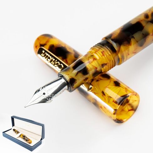 Conklin All American Fountain Pen (Brownstone) - Ominiflex - Exquisite Writing Experience: A Luxury Pen for Journaling, Autographs, and Memorable Gifts on Any Occasion in Saudi Arabia