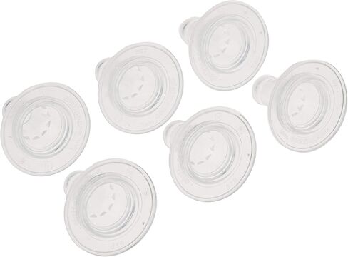NUK Gerber First Essentials Silicone Nipples, Medium Flow, 4+ Months, 6 ct in Saudi Arabia
