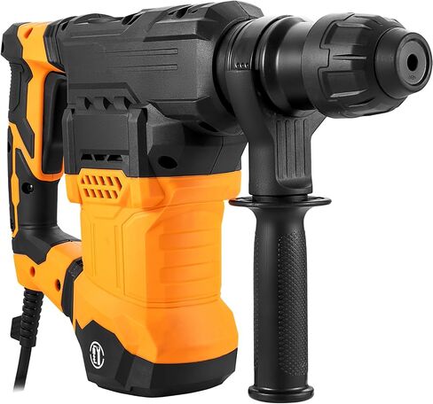 VEVOR 1-9/16 Inch SDS-Plus 13 Amp Heavy Duty Rotary Hammer Drill, Heavy Duty Chipping Hammers with Vibration Control & Safety Clutch, Electric Demolition Hammers Variable Speed,Power Tool For Concrete in Saudi Arabia