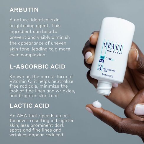 Obagi Nu-Derm Clear Fx – Skin Brightening and Evening Cream with Arbutin, Vitamin C, and Lactic Acid in Kuwait
