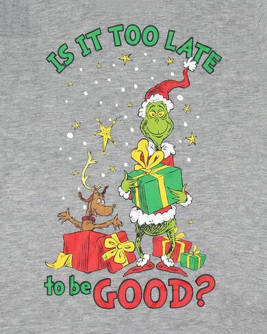 Dr Seuss Pajamas The Grinch Who Stole Christmas Holiday Family Pajama Set in Kuwait