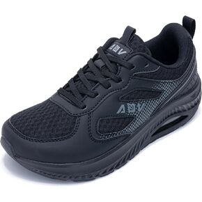 Women's Wide Toe Box Walking Shoes with Arch Support Wide Air Tennis Sneakers Orthotic Plantar Fasciitis Shoes